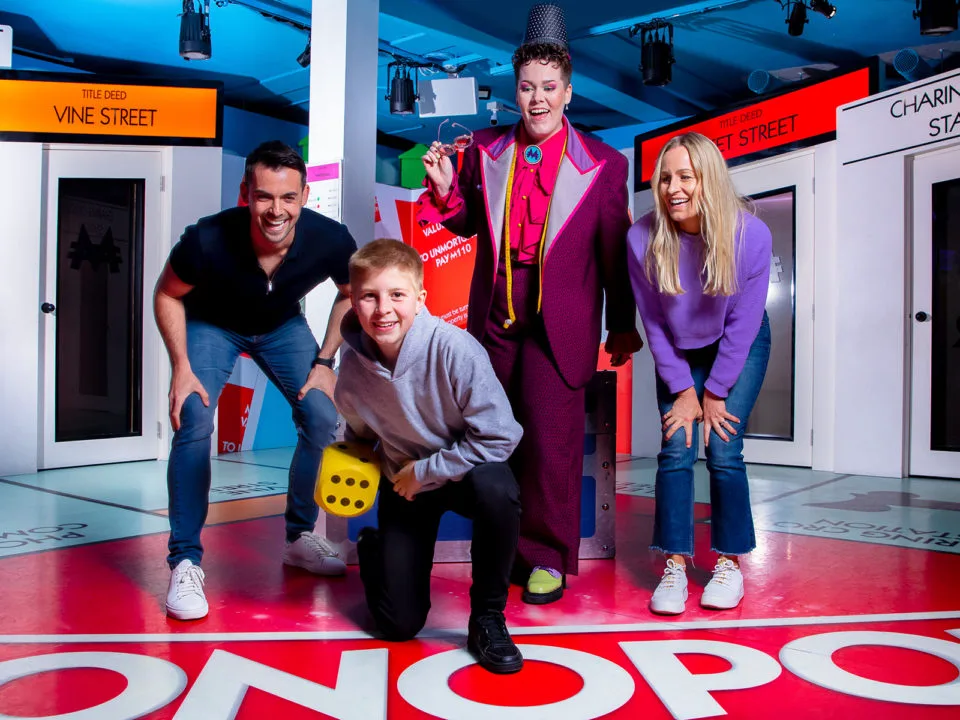 Promotional materials for Monopoly Lifesized