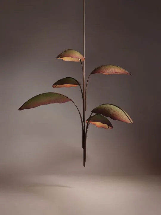 leaflike chandelier