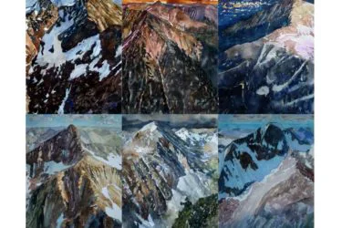 Meet the Artist Behind Those New Fourteener Paintings Inside DIA