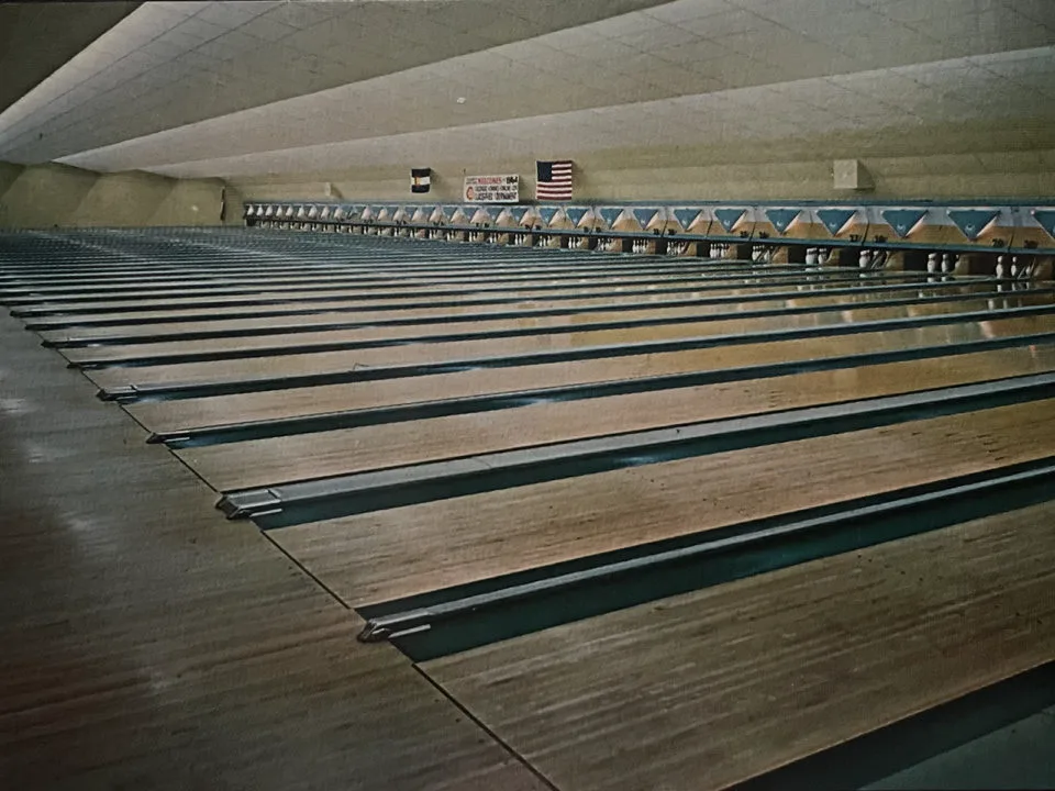 Bowling alley at Celebrity Sports Center