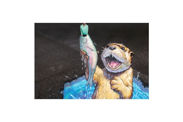 A Denverite’s 3D Art Will Jump Off the Pavement at This Month’s Denver Chalk Art Festival