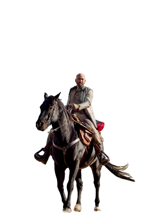 Man on horseback