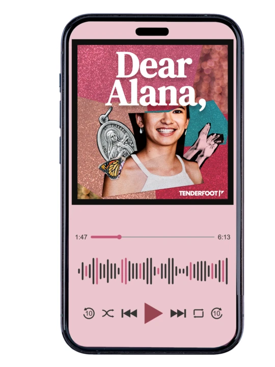 Podcast artwork for Dear Alana, Cellphone stock
