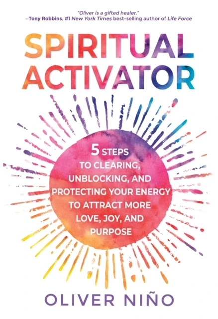 The cover of Oliver Niño's Spiritual Activator book