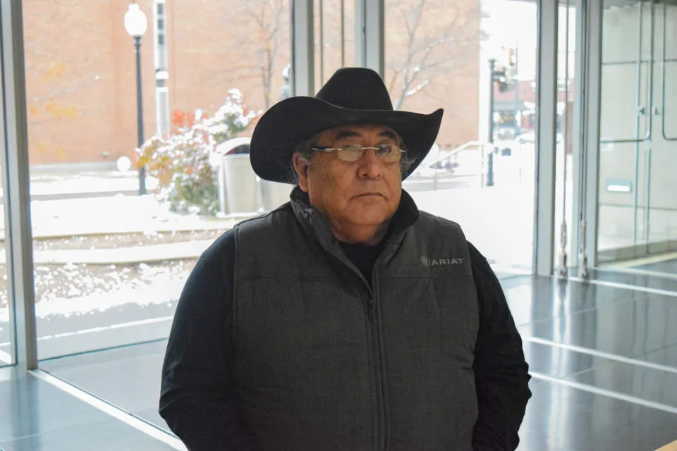 A photo of Chester Whiteman. Photo by Barbara Urzua