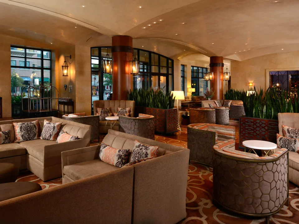 The St Julien lobby in Boulder