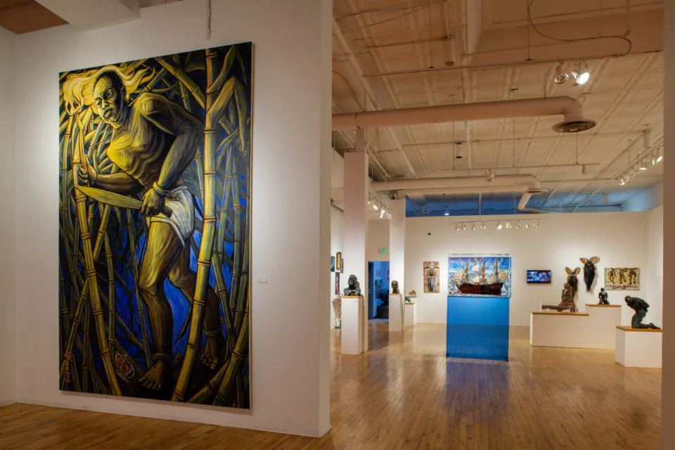 The interior of Museo de las Americas