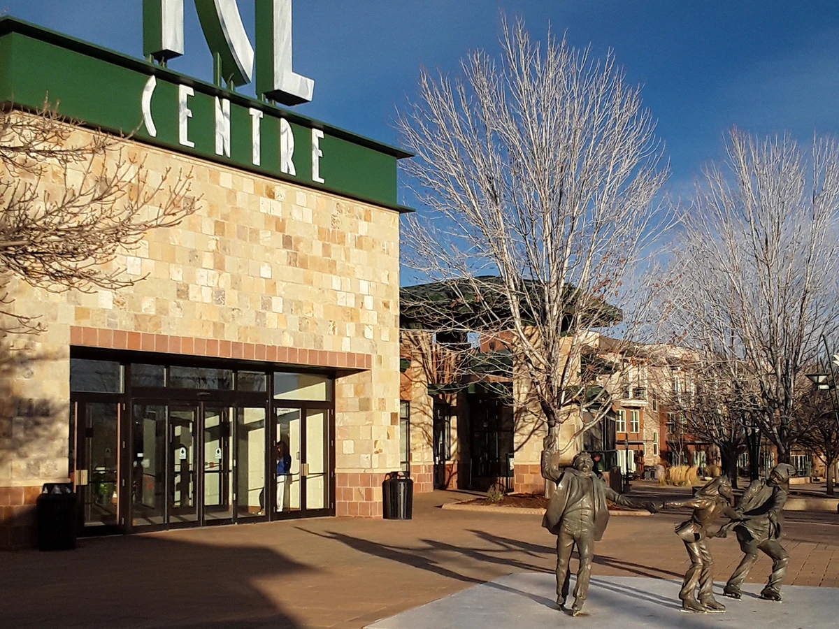 The outside of the Ice Centre at the Promenade