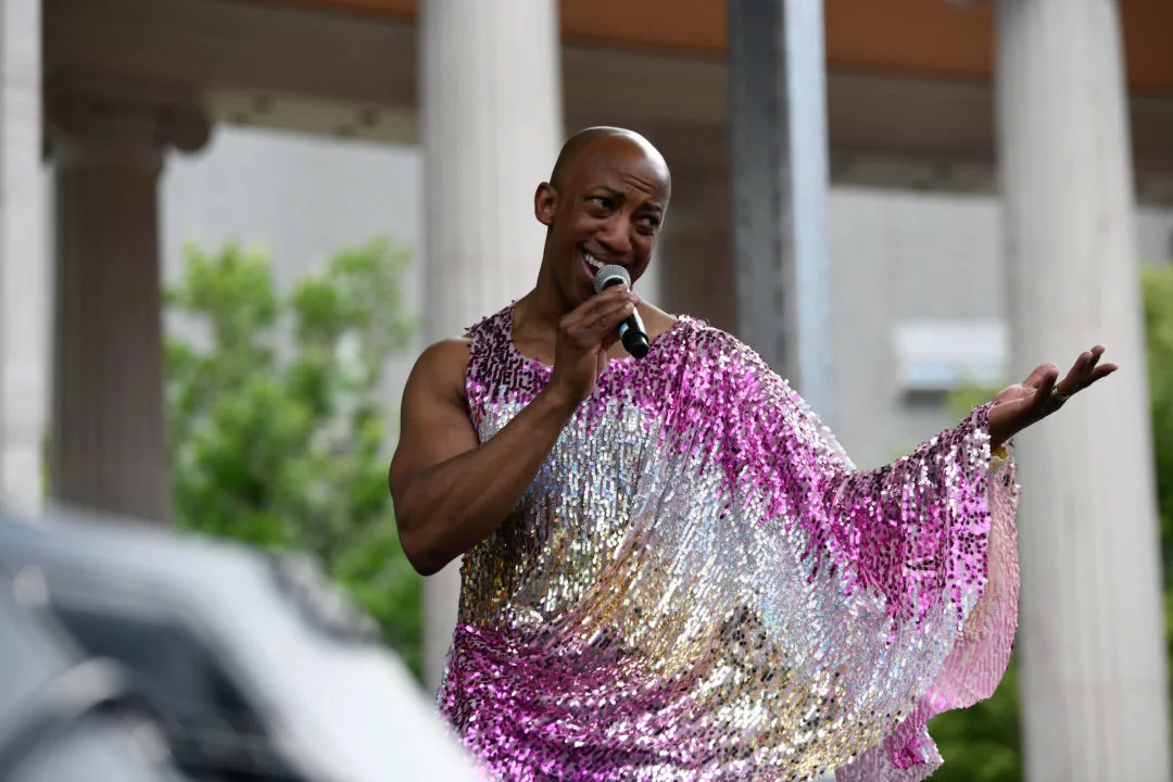 Denver Pride Fashion: DeMarcio Slaughter sequins