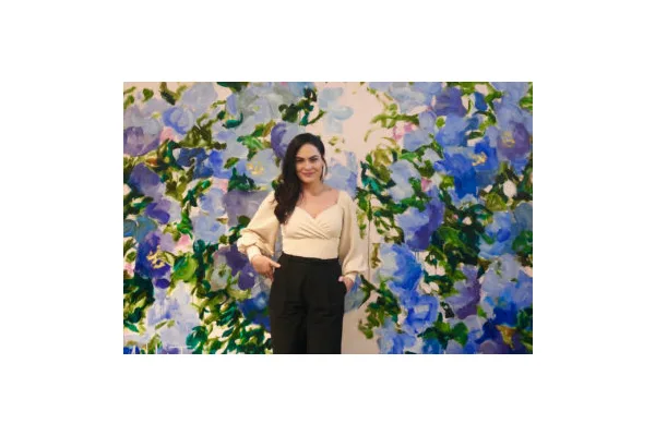 Local Artist Ashley Joon Reimagines Monet’s Water Lilies