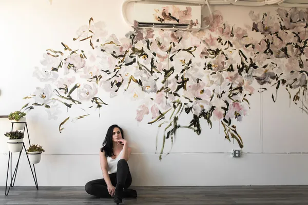 Discover Denver Artist Ashley Joon’s Ethereal Floral Murals