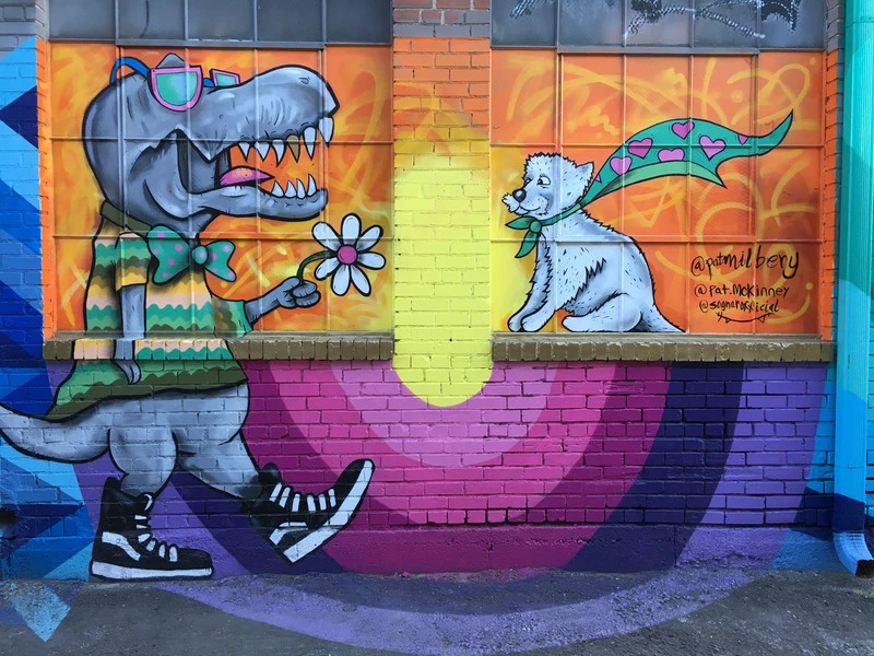 RiNo alleyway