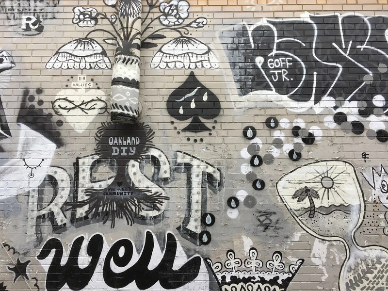 Cap Hill In memory mural