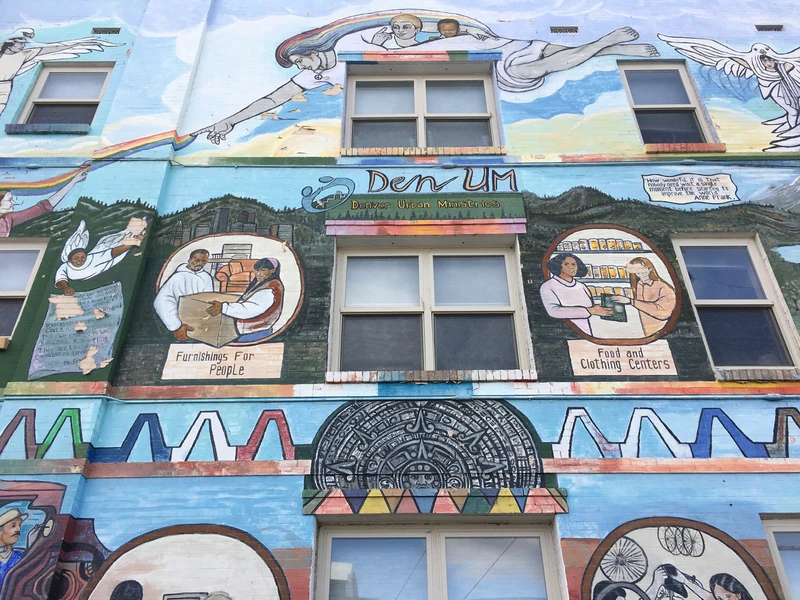 Denver Urban Ministries mural