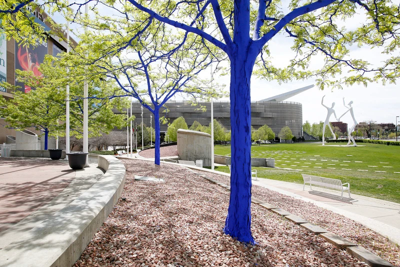 Blue Trees