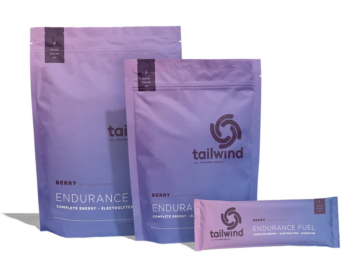 Tailwind Nutrition Berry Endurance packets