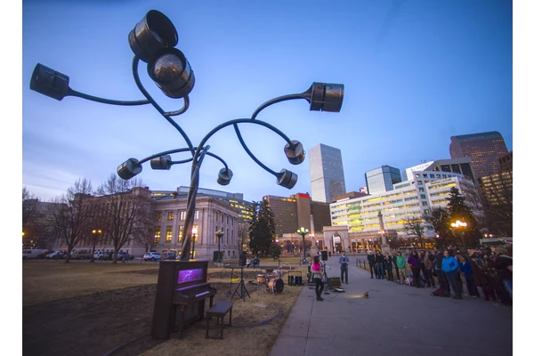 “Tree of Transformation” Brings Interactive Art to Civic Center Park