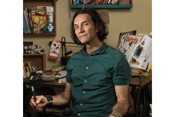 Inside the Life of a Comic Book Artist