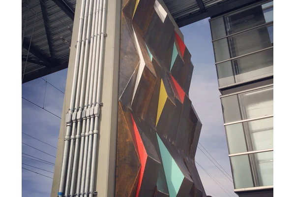 The Train to the Plane Comes with a Side of Art